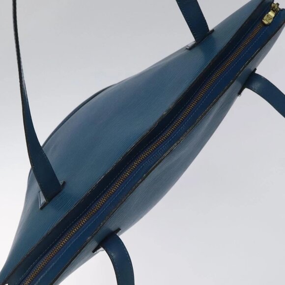 LOUIS VUITTON Epi Saint Jacques Shopping Shoulder Bag Blue M52275 LV Auth 121598 - Picture 7 of 16